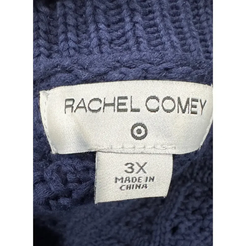 RACHEL COMEY x Target Polo Pullover Chunky Knit Collared Sweater Size 3X
